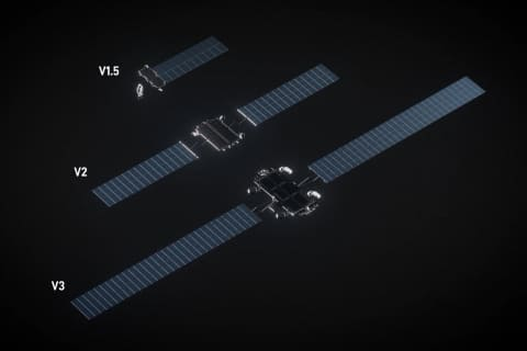 小型衛星コンステレーション。世代を重ねて実機を反復開発する例